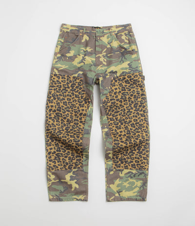 Stan Ray Double Knee Pants in Woodland DPM Duck and Leopard Duck Mix