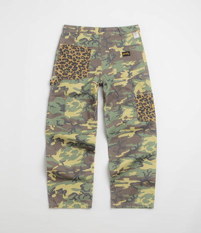Stan Ray Double Knee Pants in Woodland DPM Duck and Leopard Duck Mix