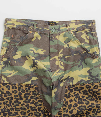 Stan Ray Double Knee Pants in Woodland DPM Duck and Leopard Duck Mix
