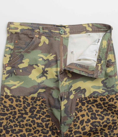 Stan Ray Double Knee Pants in Woodland DPM Duck and Leopard Duck Mix