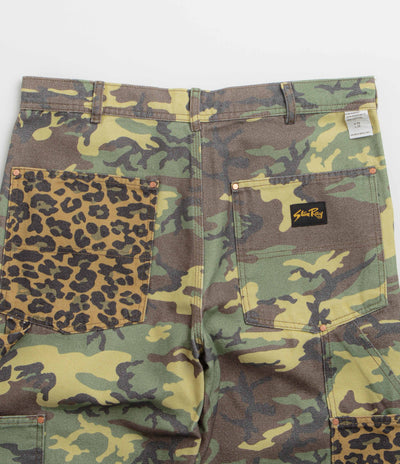 Stan Ray Double Knee Pants in Woodland DPM Duck and Leopard Duck Mix