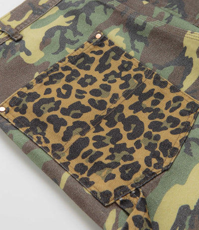 Stan Ray Double Knee Pants in Woodland DPM Duck and Leopard Duck Mix