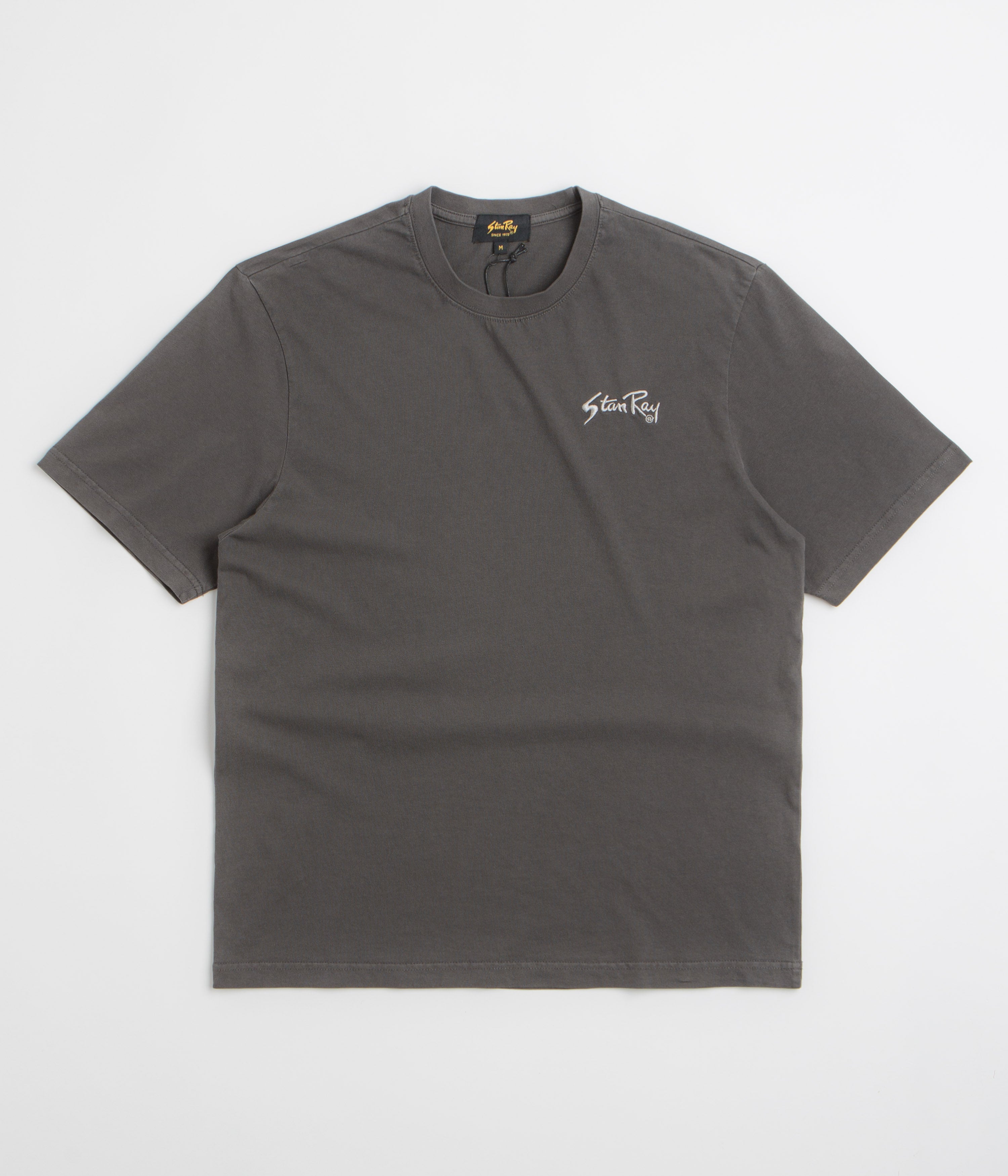 Stan Ray Embroidered T-Shirt - Raven Black