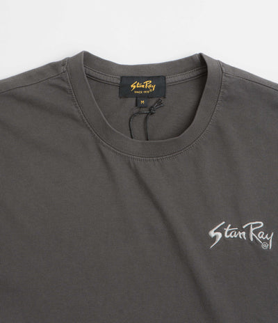 Stan Ray Embroidered T-Shirt - Raven Black