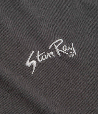 Stan Ray Embroidered T-Shirt - Raven Black