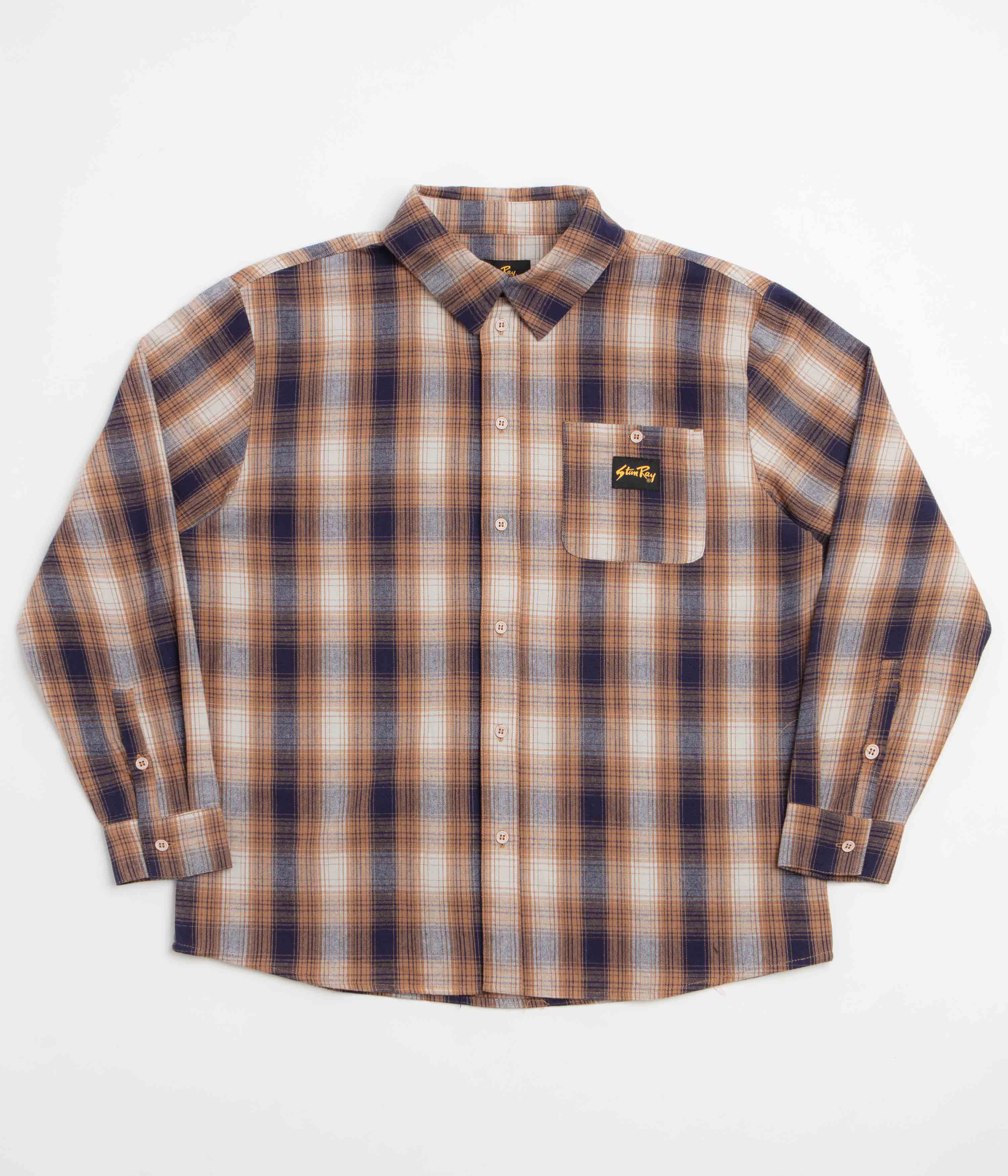 Stan Ray Flannel Shirt - Brown / Black Plaid