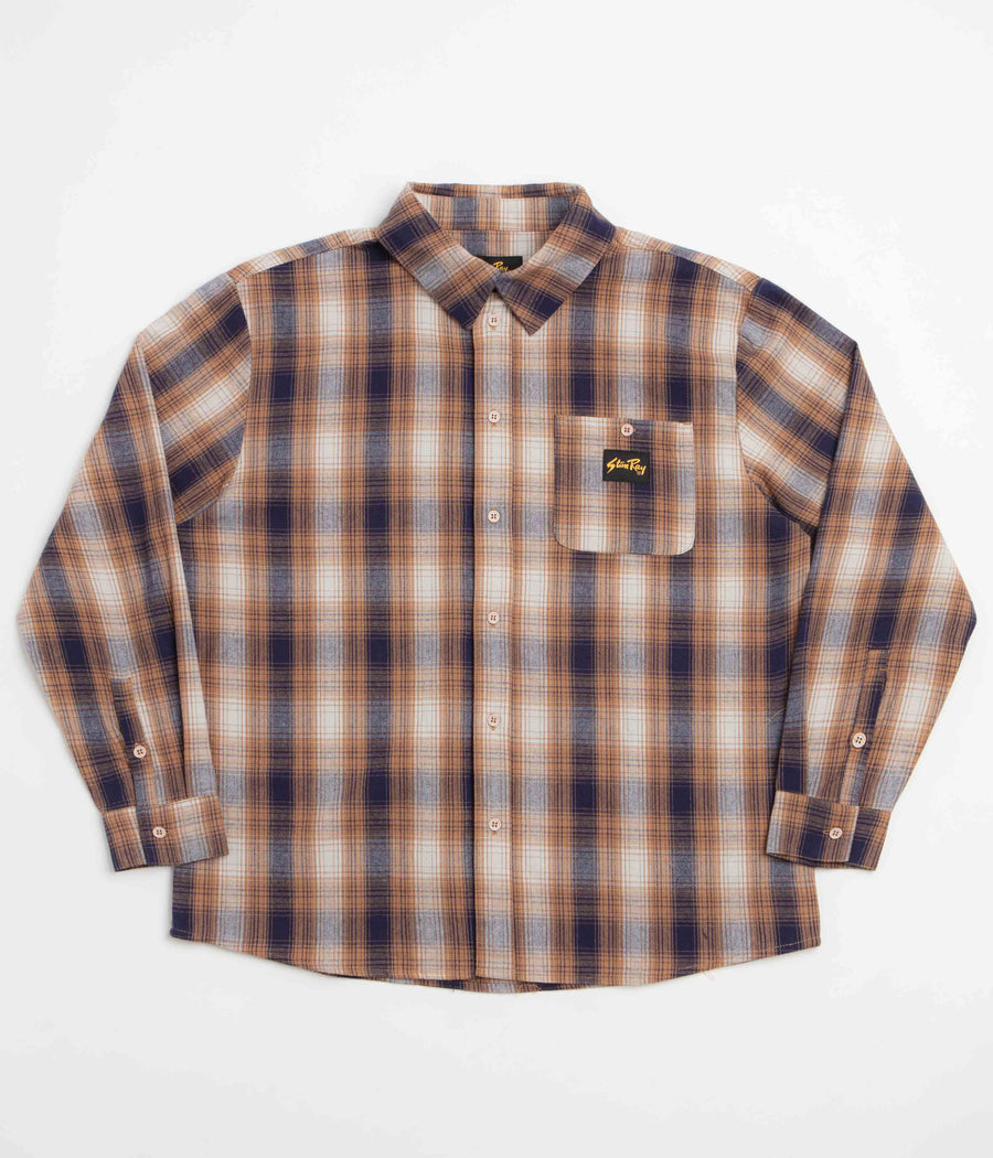 Stan Ray Flannel Shirt - Brown / Black Plaid