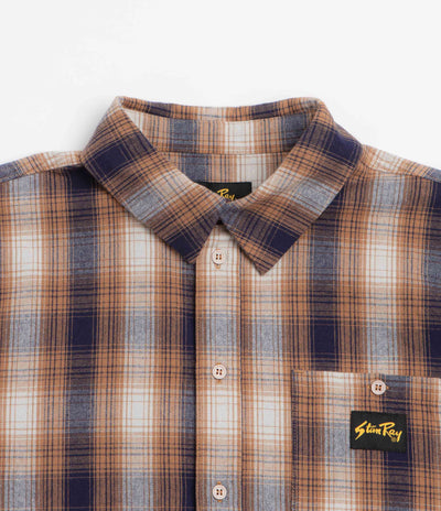 Stan Ray Flannel Shirt - Brown / Black Plaid