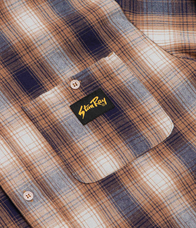 Stan Ray Flannel Shirt - Brown / Black Plaid