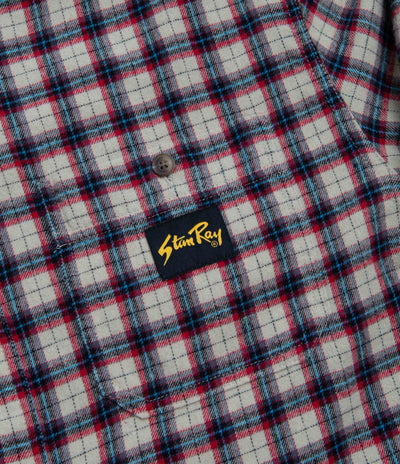 Stan Ray Flannel Shirt - Easy Natural Plaid
