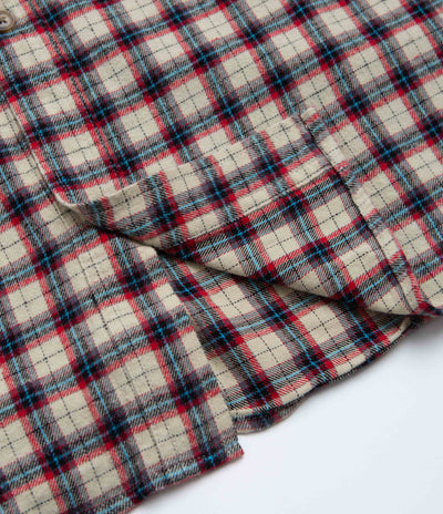 Stan Ray Flannel Shirt - Easy Natural Plaid