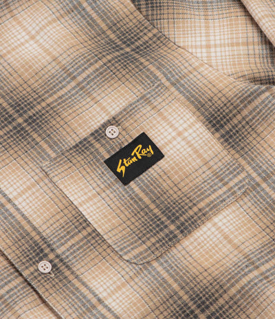 Stan Ray Flannel Shirt - Khaki Plaid