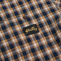 Stan Ray Flannel Shirt - Navy Check thumbnail