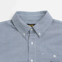Stan Ray Flannel Short Sleeve Shirt - Blue Gingham thumbnail