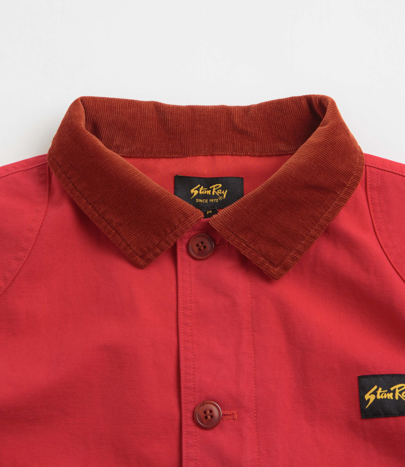 Stan Ray Tim Stan Ray Hunters Jacket - Aged Red Half Panama - Order by 3pm for Free ...