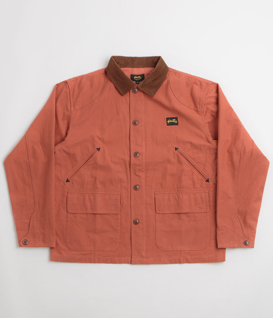 Stan Ray Hunters Jacket in Washed Red