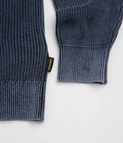 Stan Ray Knitted Sweatshirt - Overdyed Navy