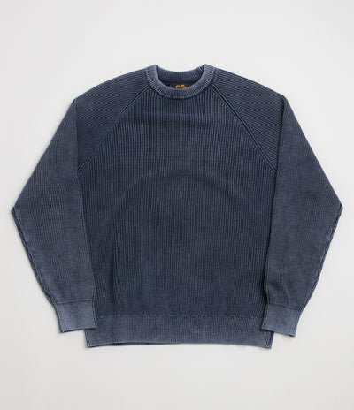 Stan Ray Knitted Sweatshirt - Overdyed Navy