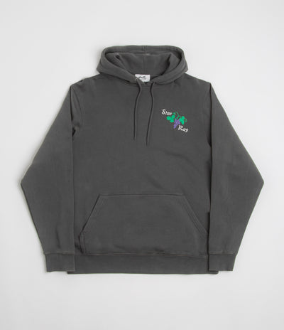 Stan Ray Labour Hoodie in Washed Black