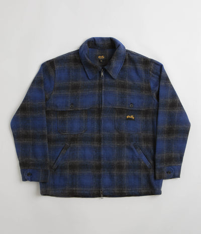 Stan Ray Mackinaw Jacket in Navy Plaid