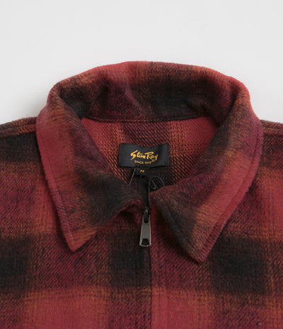 Stan Ray Mackinaw Jacket in Red Plaid