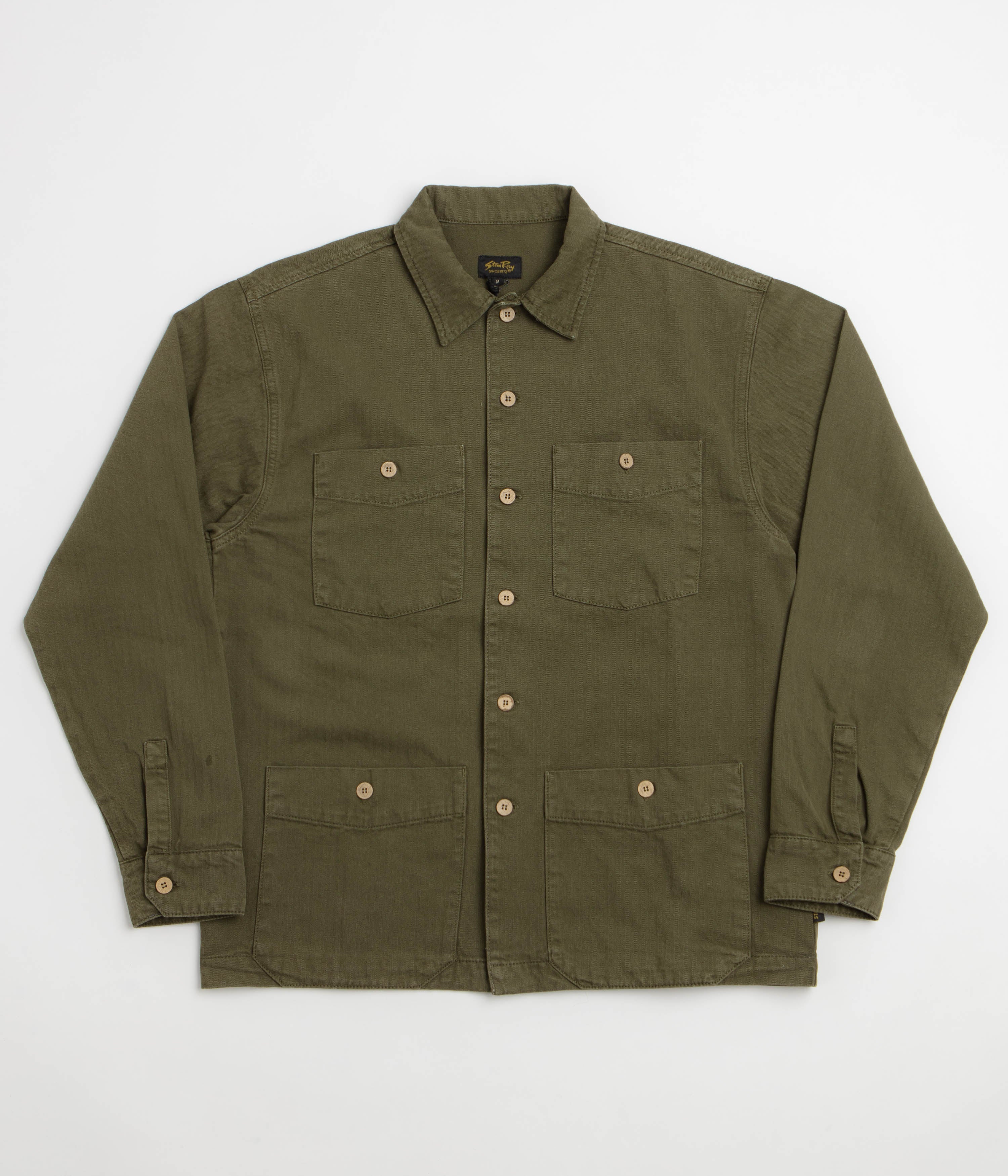 Stan Ray Mexicali Shirt - Washed Olive