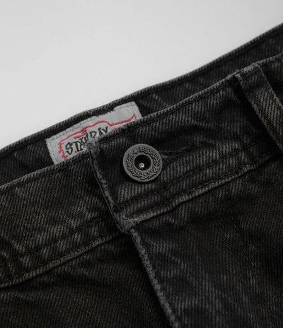 Stan Ray OG Painter Pants in Stonewashed Black Denim