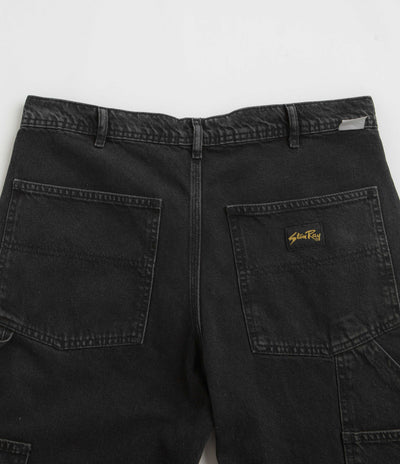 Stan Ray OG Painter Pants in Stonewashed Black Denim