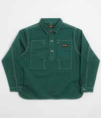 Stan Ray Painters Pop Over Shirt in Botanical Green Bedford