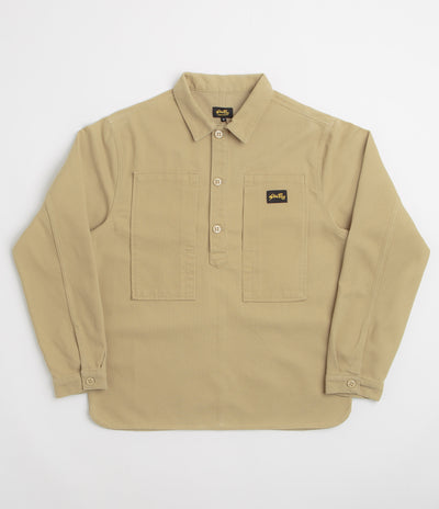 Stan Ray Painters Pop Over Shirt - Eucalyptus Bedford Cord