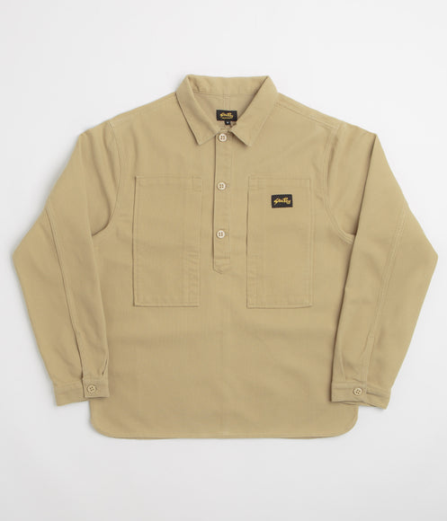 Stan Ray Painters Pop Over Shirt - Eucalyptus Bedford Cord