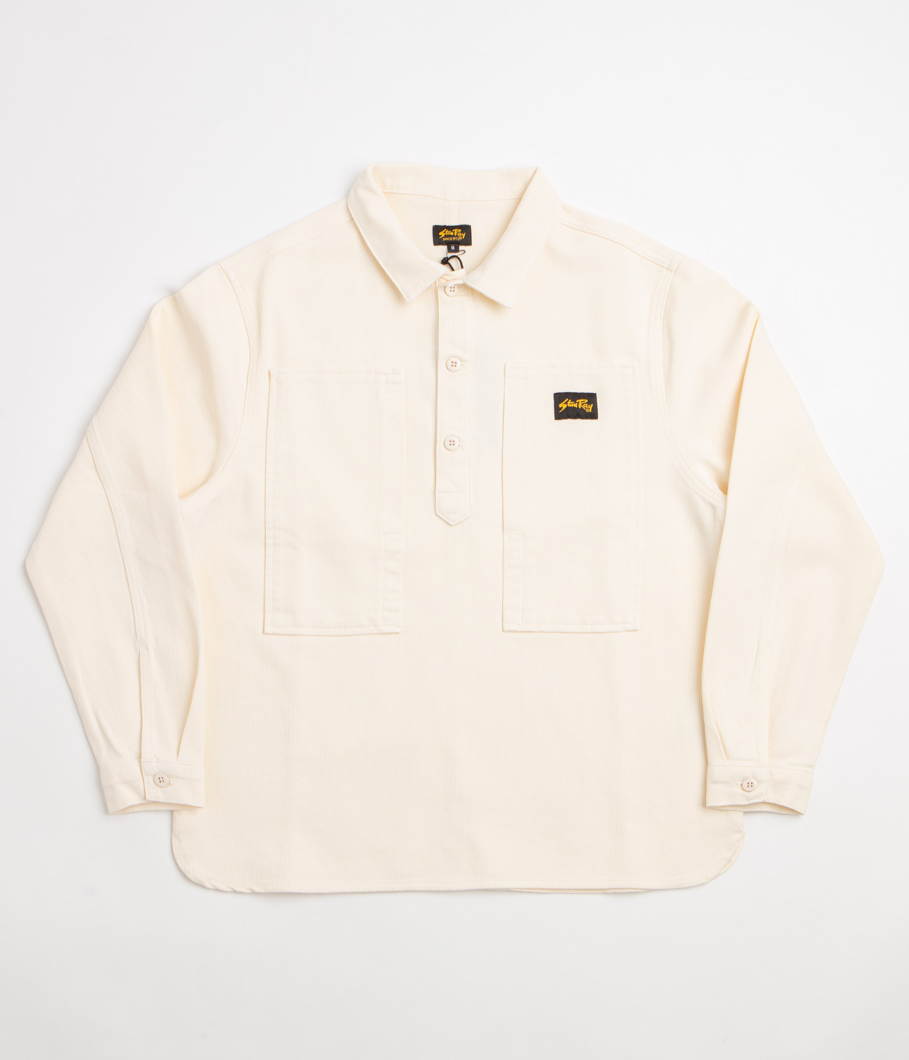 Stan Ray Painters Pop Over Shirt - Natural Bedford Cord