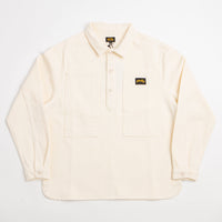Stan Ray Painters Pop Over Shirt - Natural Bedford Cord thumbnail