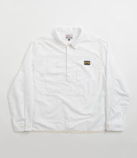 Stan Ray Painters Pop Over Shirt in Natural Cotton Oxford