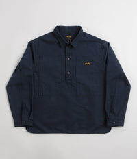 Stan Ray Painters Pop Over Shirt in Navy Bedford