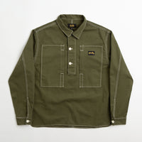 Stan Ray Painters Shirt - Olive Herringbone thumbnail