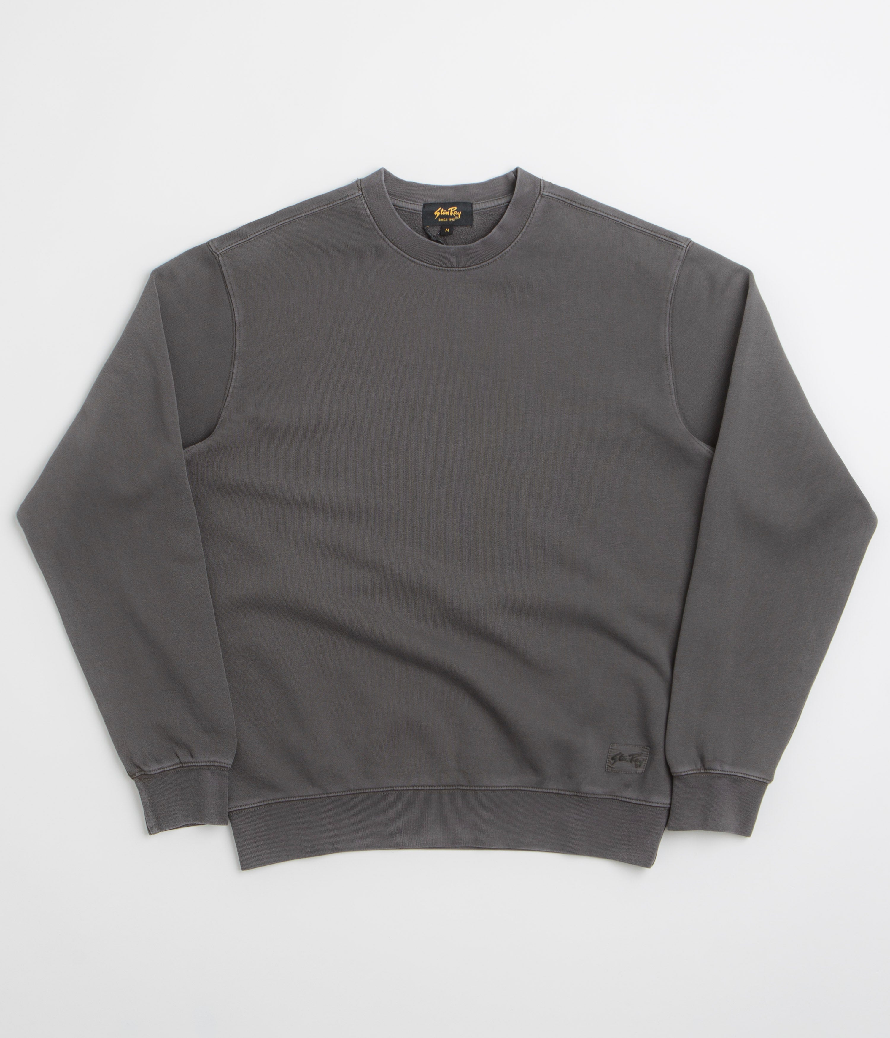 Stan Ray Patch Crewneck Sweatshirt - Raven Black