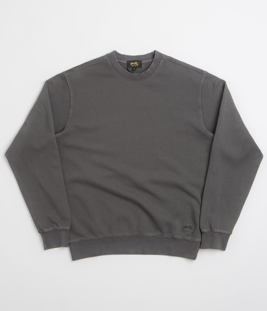 Stan Ray Patch Crewneck Sweatshirt - Raven Black