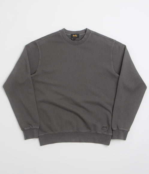 Stan Ray Patch Crewneck Sweatshirt - Raven Black