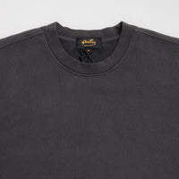 Stan Ray Patch Crewneck Sweatshirt - Washed Black / White thumbnail