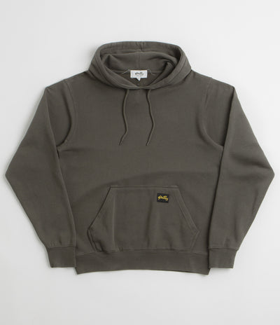 Stan Ray Patch Hoodie in Washed Black