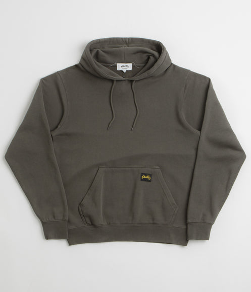 Stan Ray Patch Hoodie - Washed Black