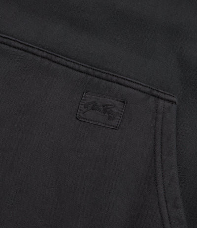 Stan Ray Patch Hoodie - Washed Black / White