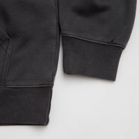 Stan Ray Patch Hoodie - Washed Black / White thumbnail