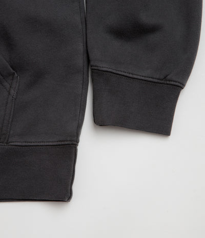 Stan Ray Patch Hoodie - Washed Black / White