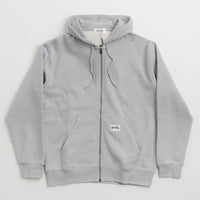 Stan Ray Patch Zip Hoodie in Grey Marl thumbnail