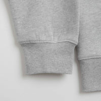 Stan Ray Patch Zip Hoodie in Grey Marl thumbnail