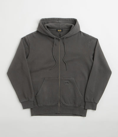 Stan Ray Patch Zip Hoodie - Raven Black
