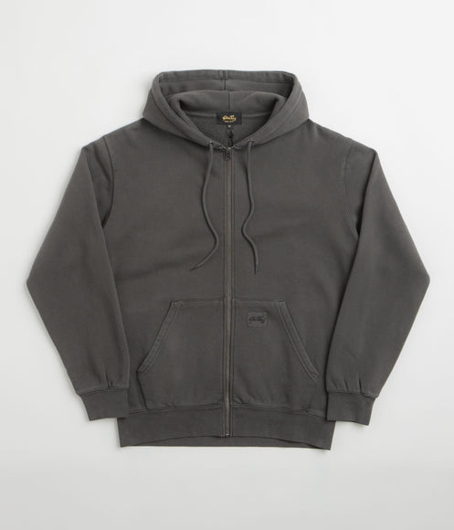 Stan Ray Patch Zip Hoodie - Raven Black