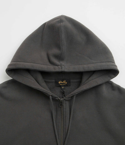 Stan Ray Patch Zip Hoodie - Raven Black